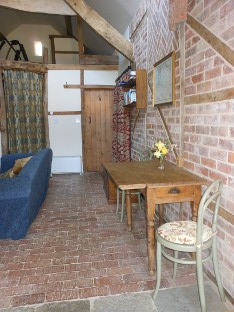 Shudrick Barn dining area